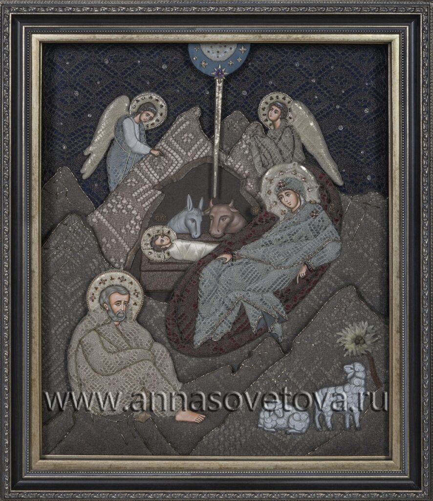 Икона «РОЖДЕСТВО ХРИСТОВО»